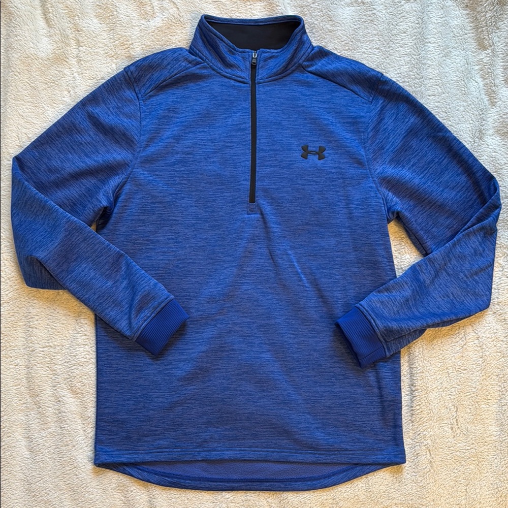 Under Armour Blue Quarter-Zip Pullover
